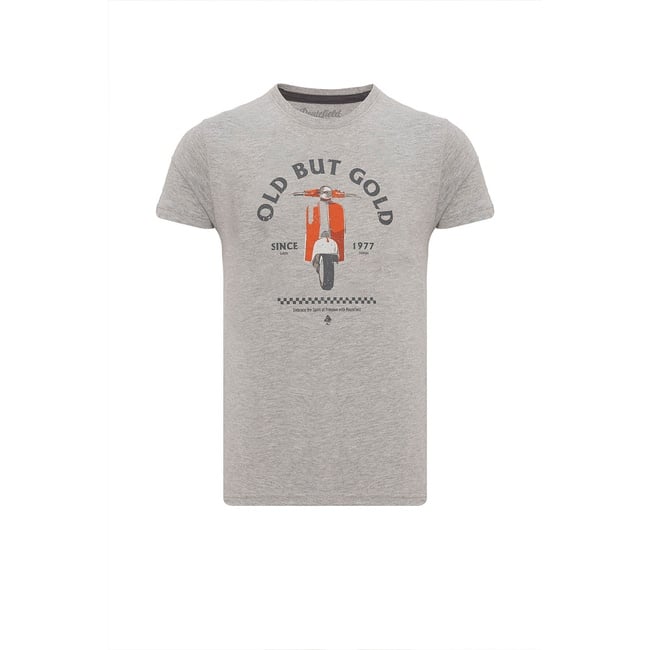  Routefield Taft Erkek Gri Tişört