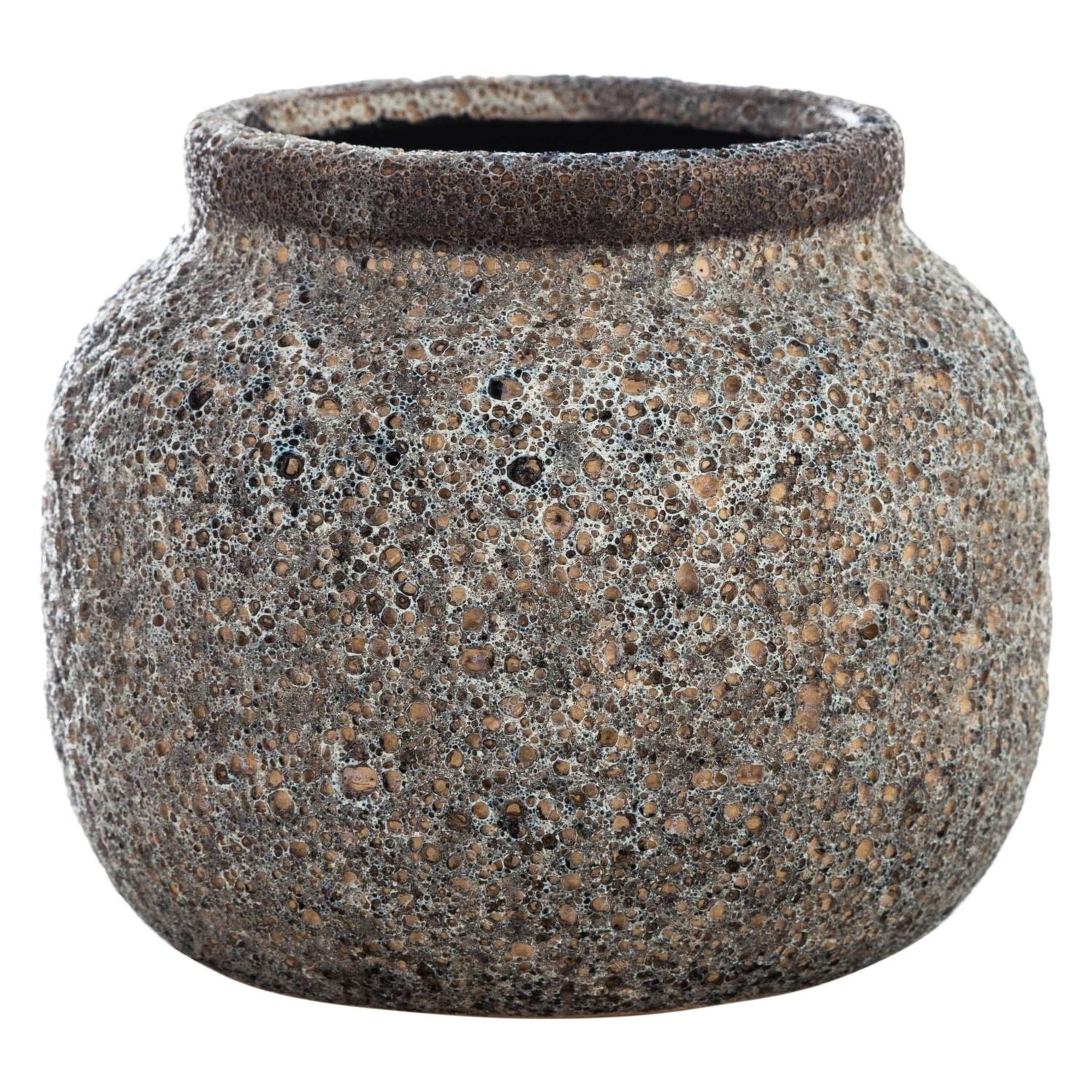 ETHNIC SERAMİK VAZO 18X15 CM