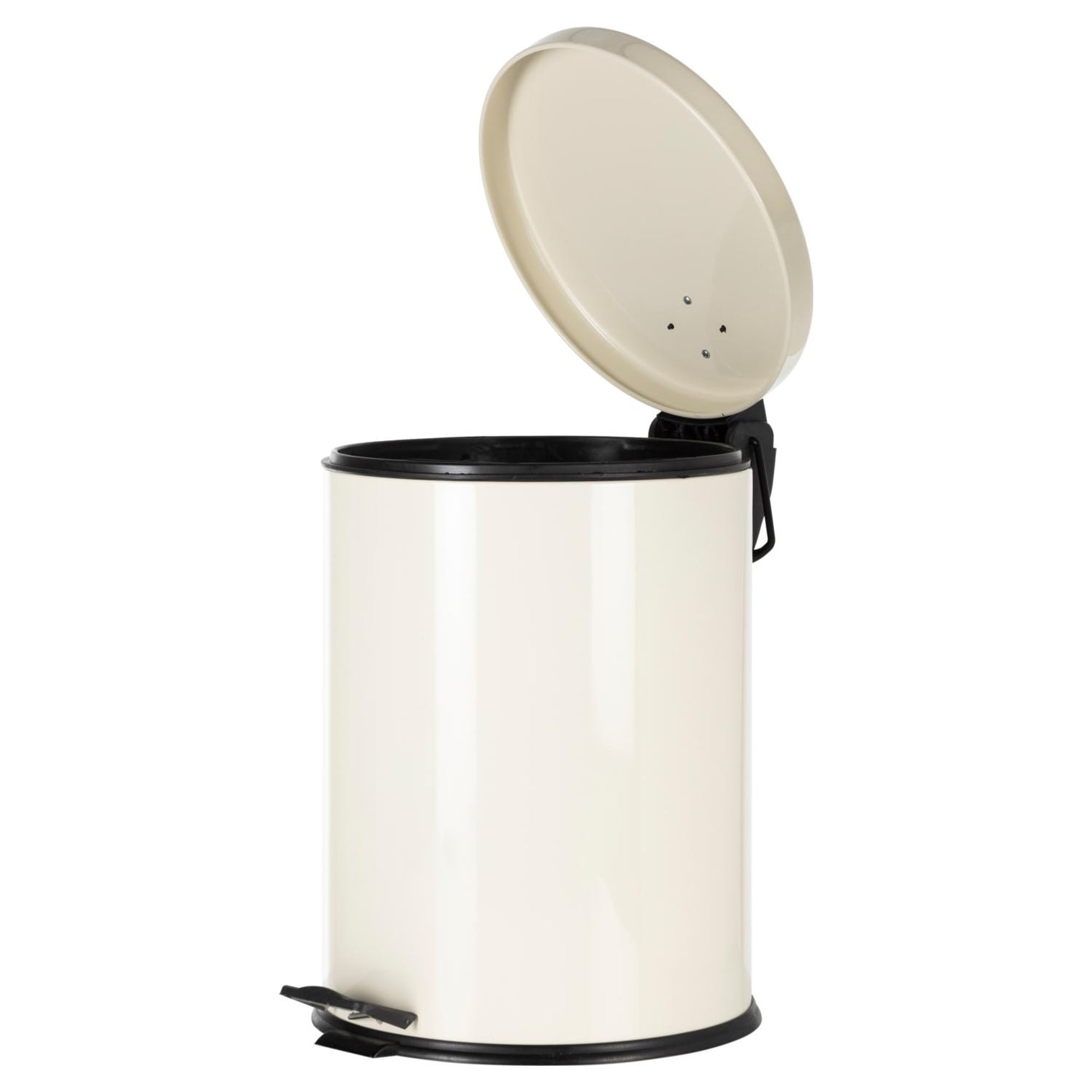 30LT PEDALLI ÇÖP KOVASI KREM