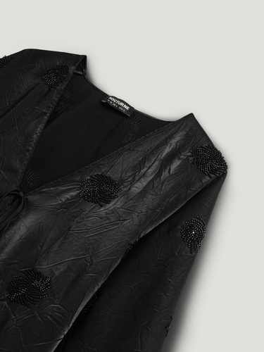  Boncuk Brodeli Kimono