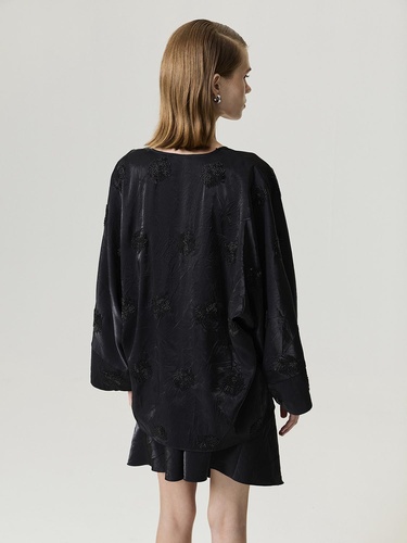  Boncuk Brodeli Kimono