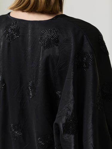  Boncuk Brodeli Kimono