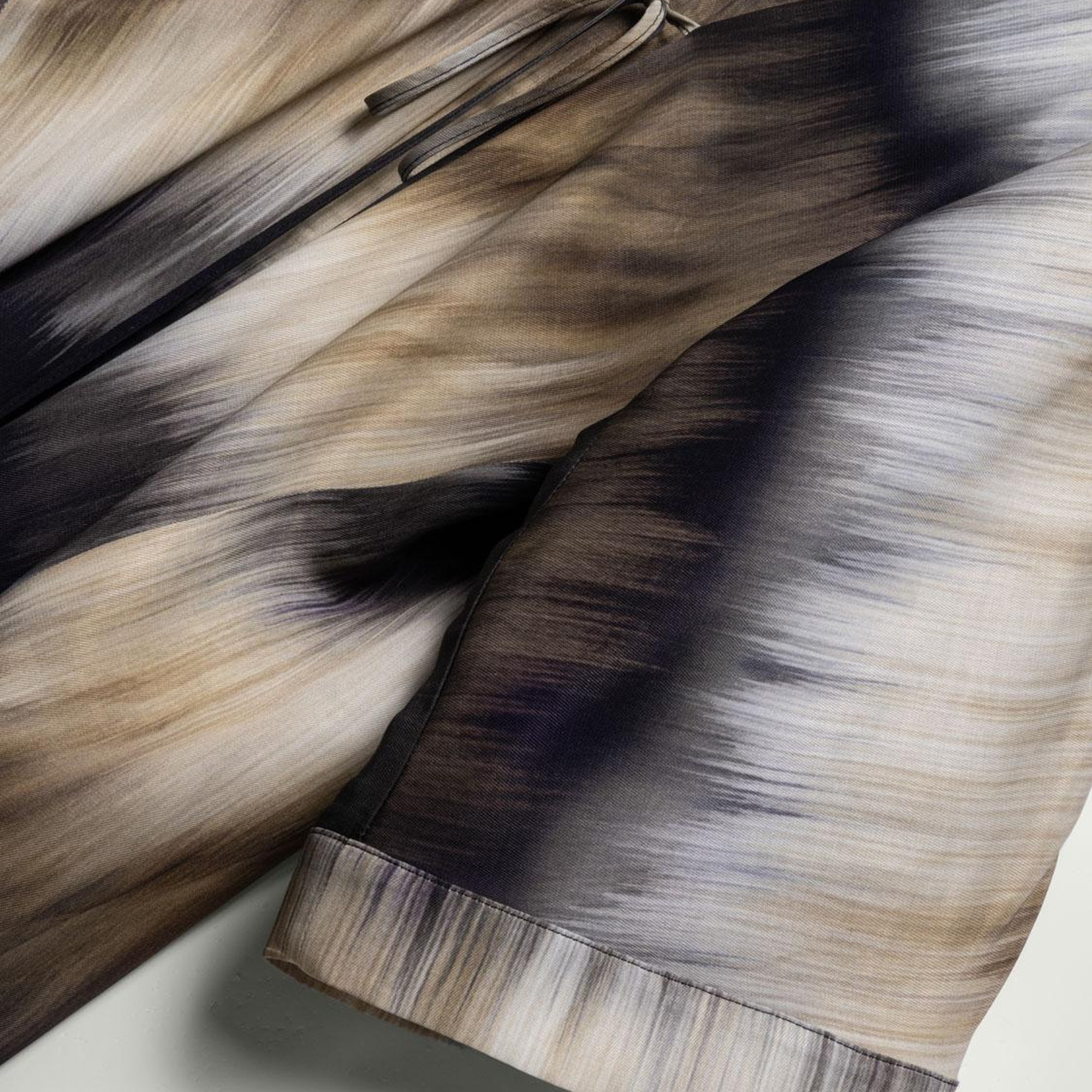 Batik Desenli Maxi Elbise