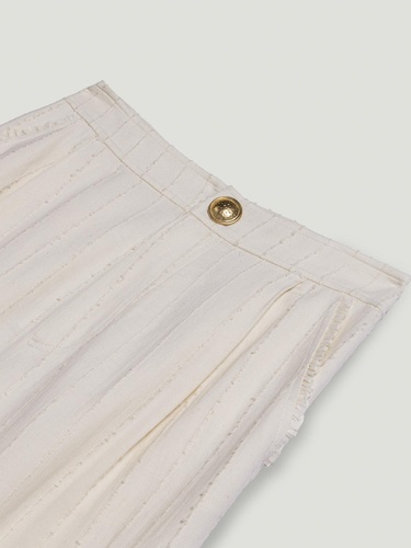  Şerit Fırfırlı Pantolon