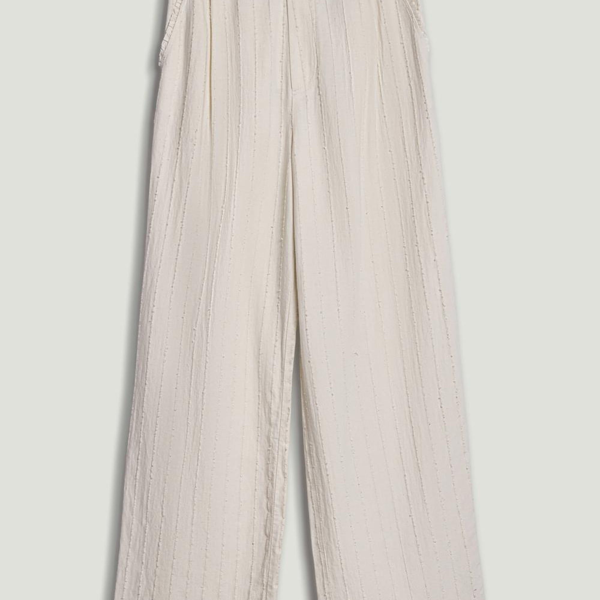 Şerit Fırfırlı Pantolon