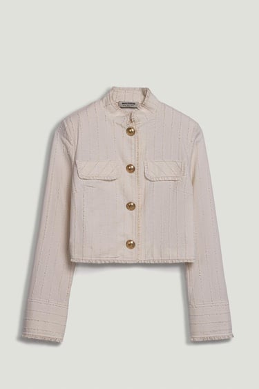  Gold Aksesuarlı Ceket