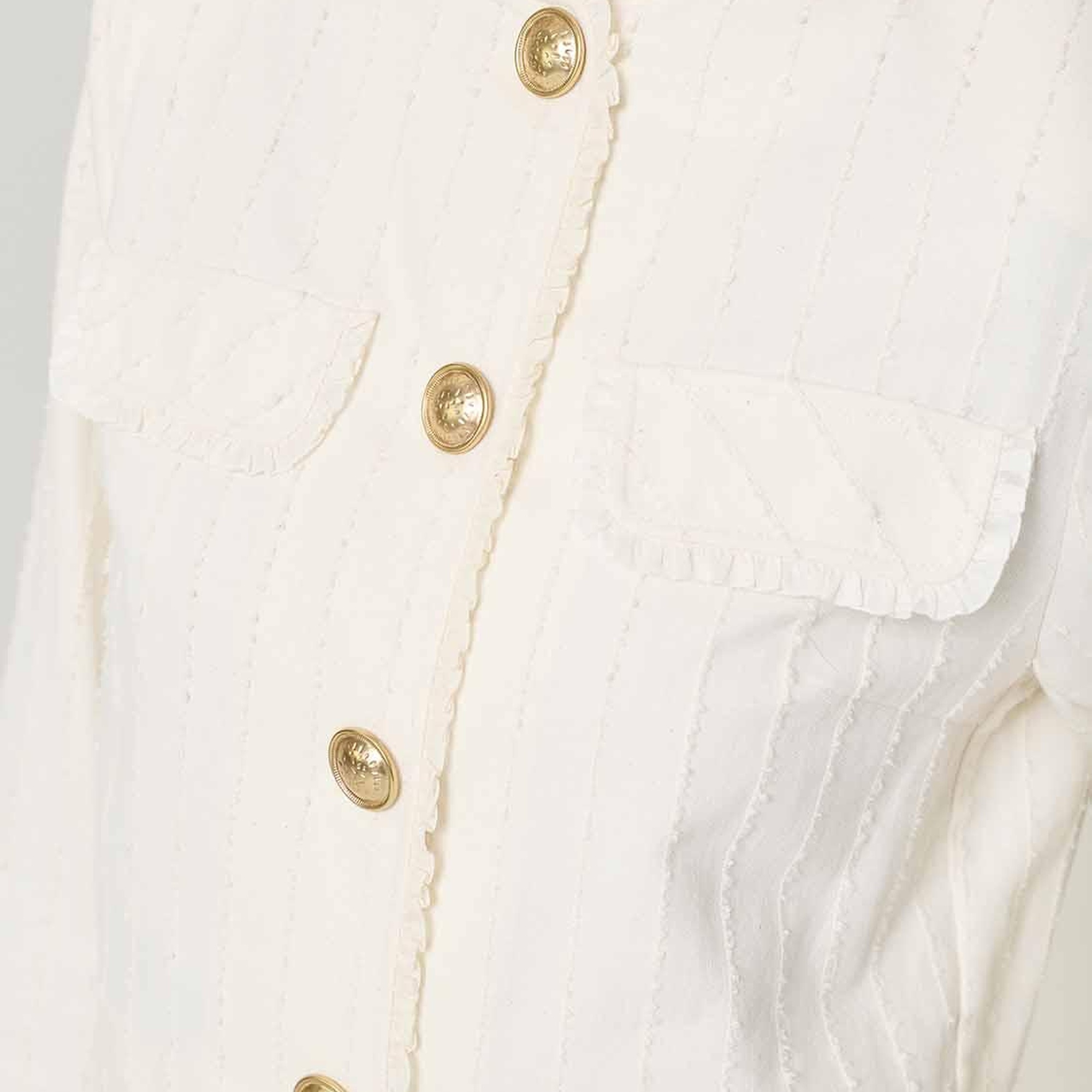 Gold Aksesuarlı Ceket