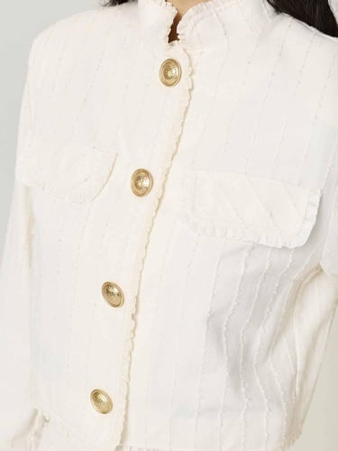  Gold Aksesuarlı Ceket