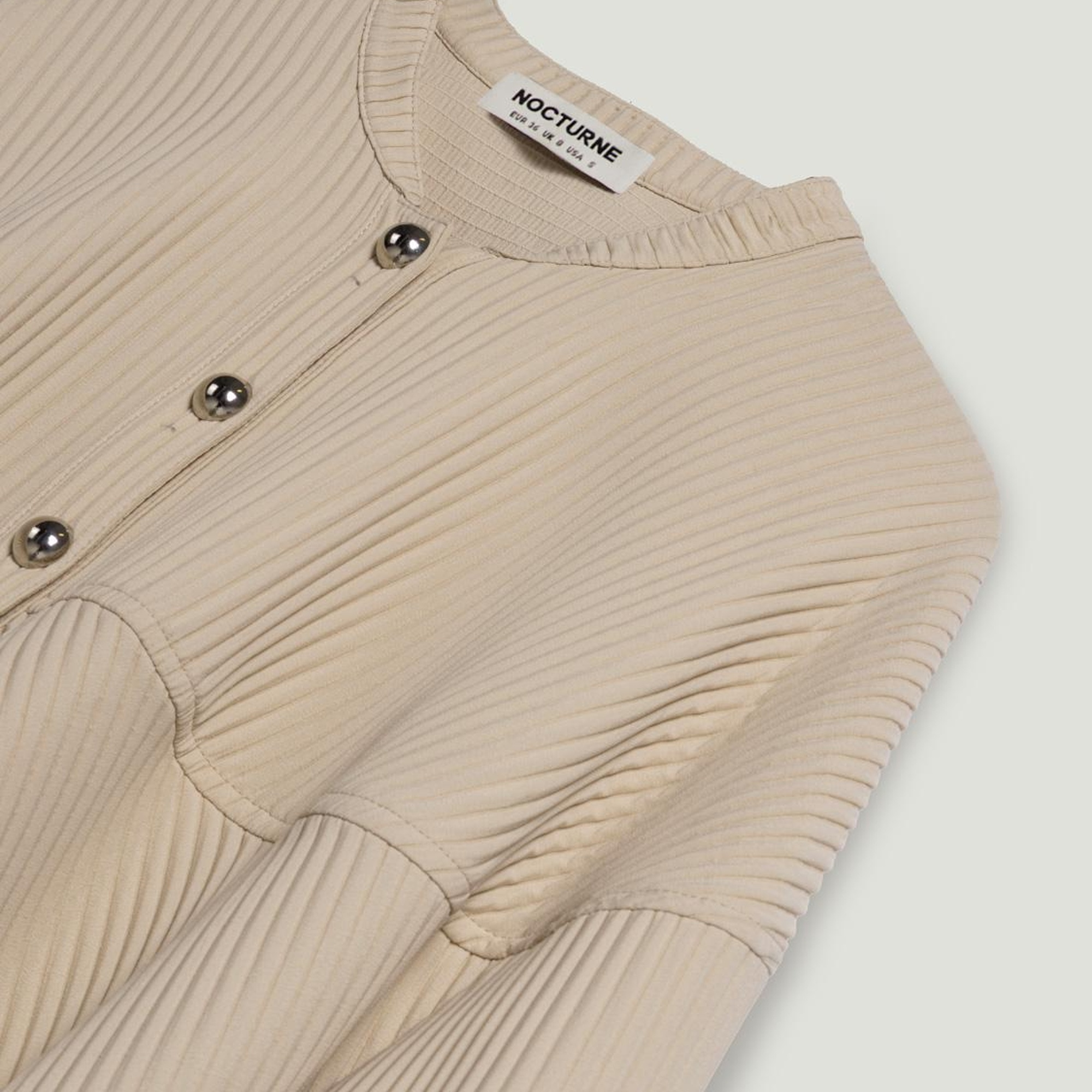 Fitil Detaylı Ceket