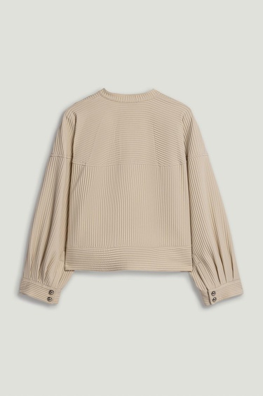  Fitil Detaylı Ceket