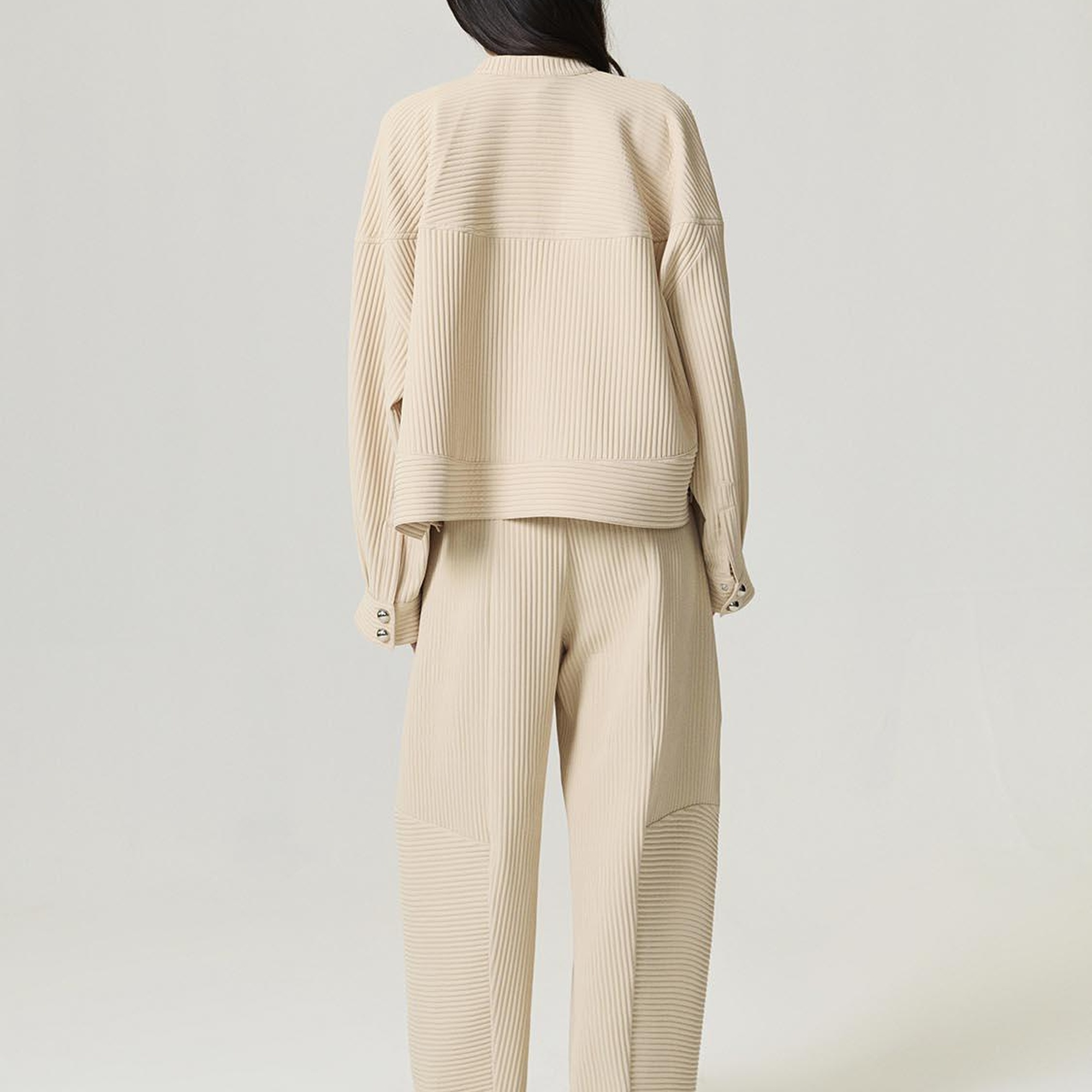 Fitil Detaylı Ceket