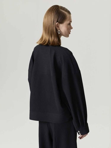  Fitil Detaylı Ceket