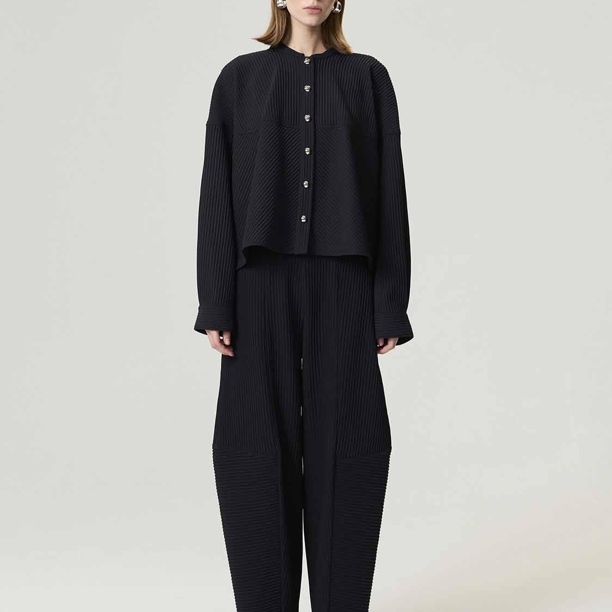 Fitil Detaylı Ceket