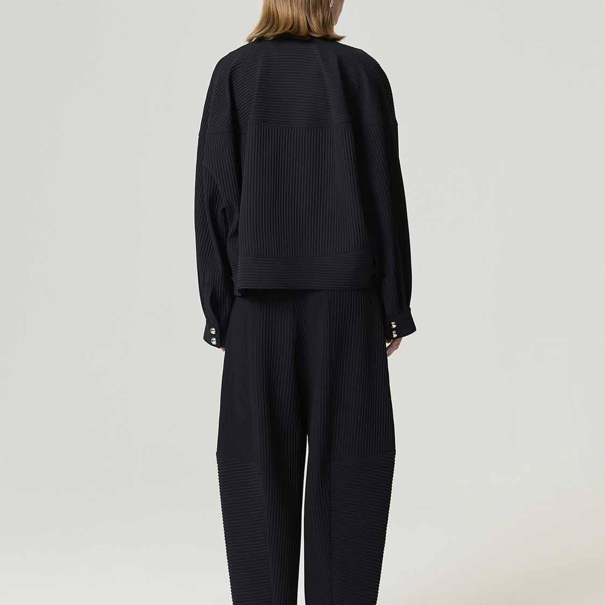 Fitil Detaylı Ceket