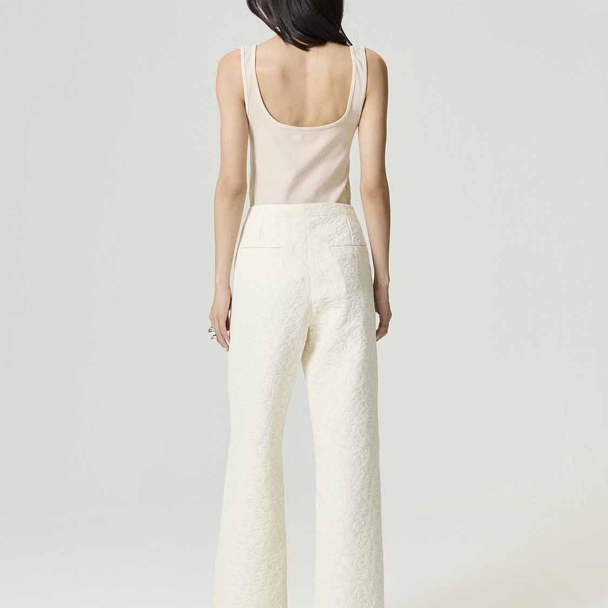 Detay Kumaşlı Pantolon