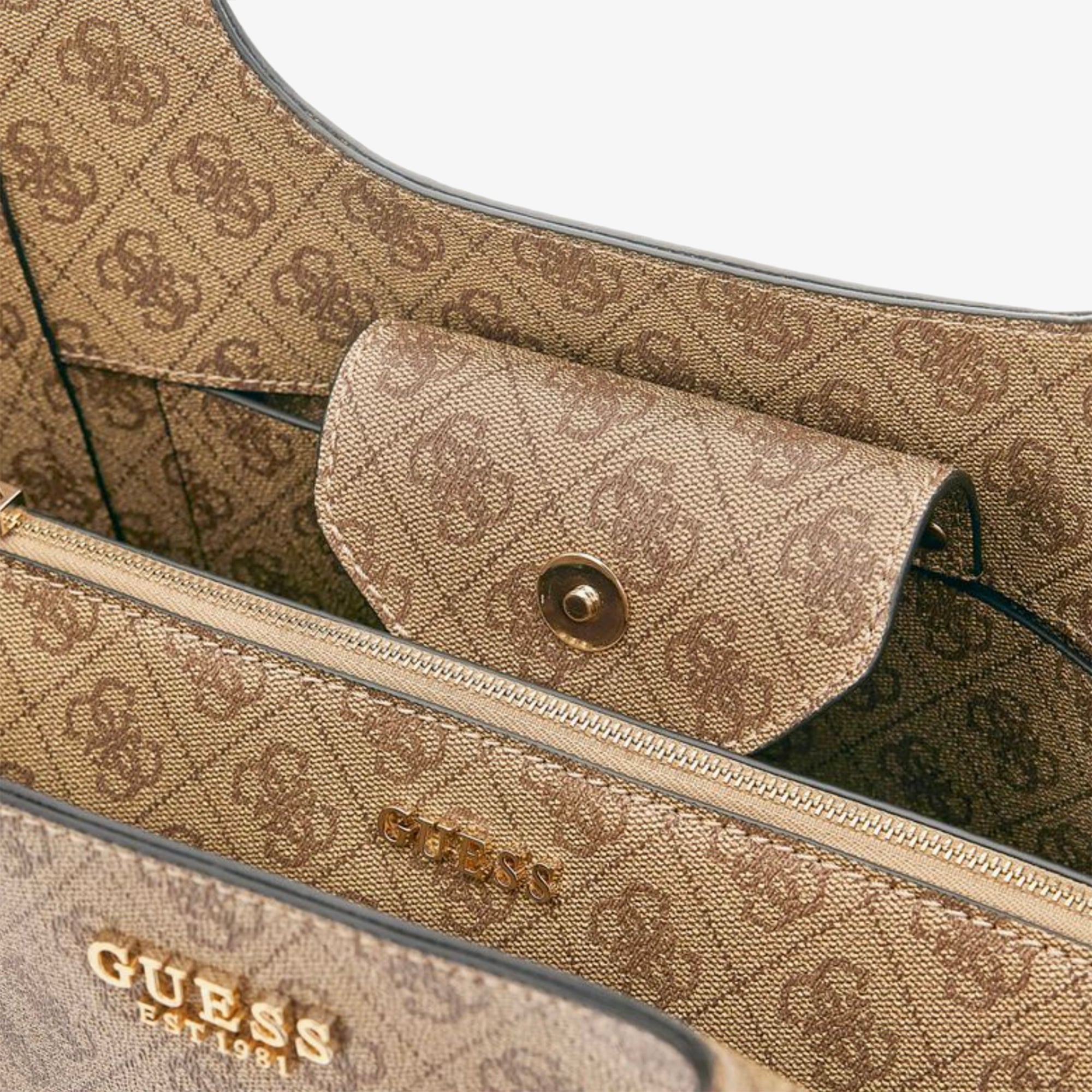 Guess Access Kadın Kahverengi El Çantası