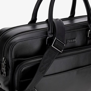  Guess Boston Erkek Siyah Evrak Çantası