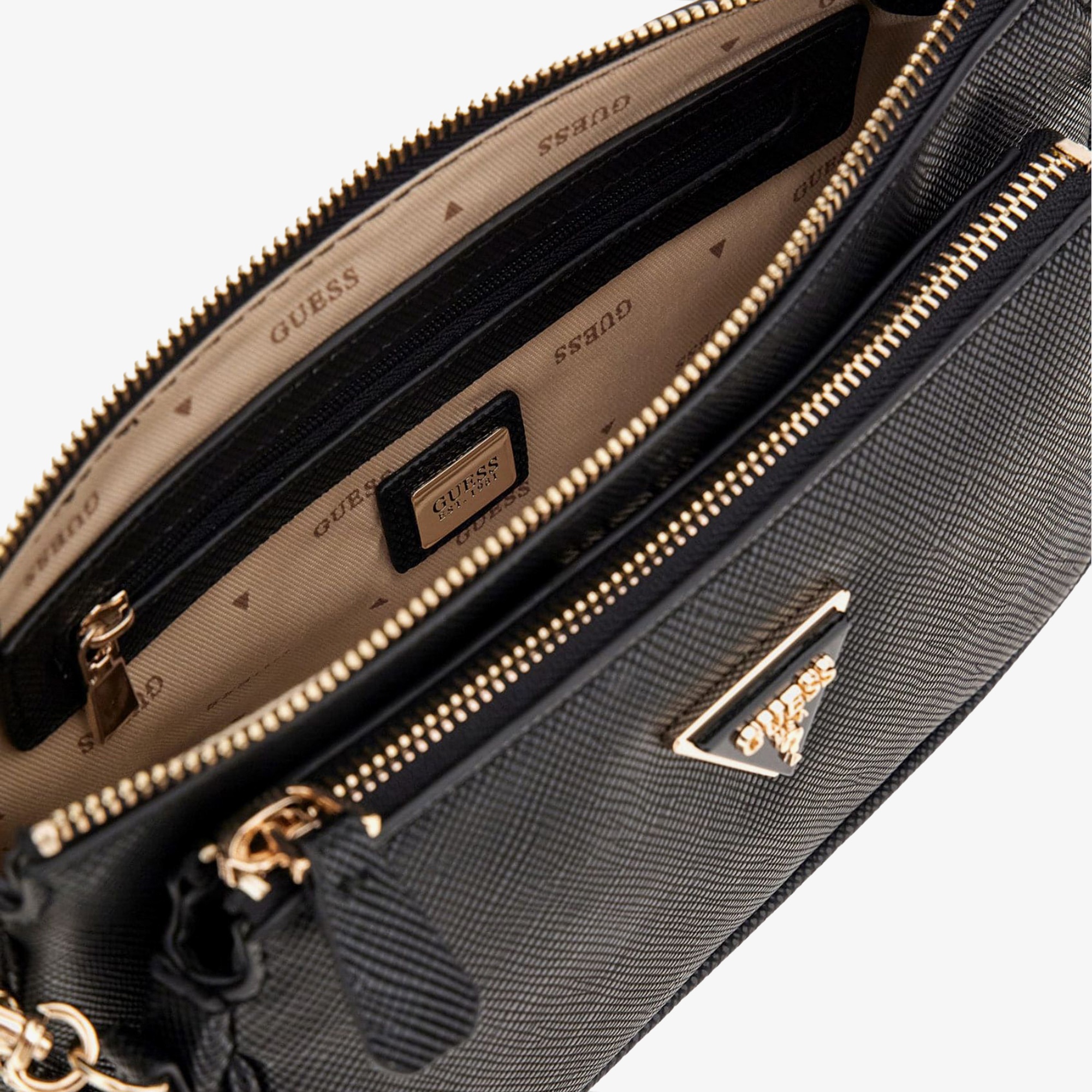 Guess Bramina Kadın Siyah Çapraz Çanta