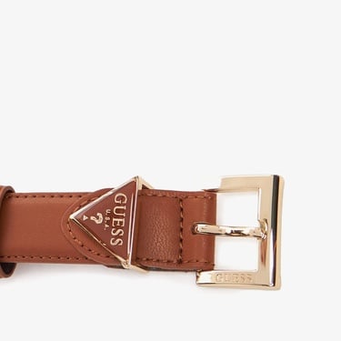  Guess Adelasia Ayarlanabilir Kadın Kahverengi Kemer