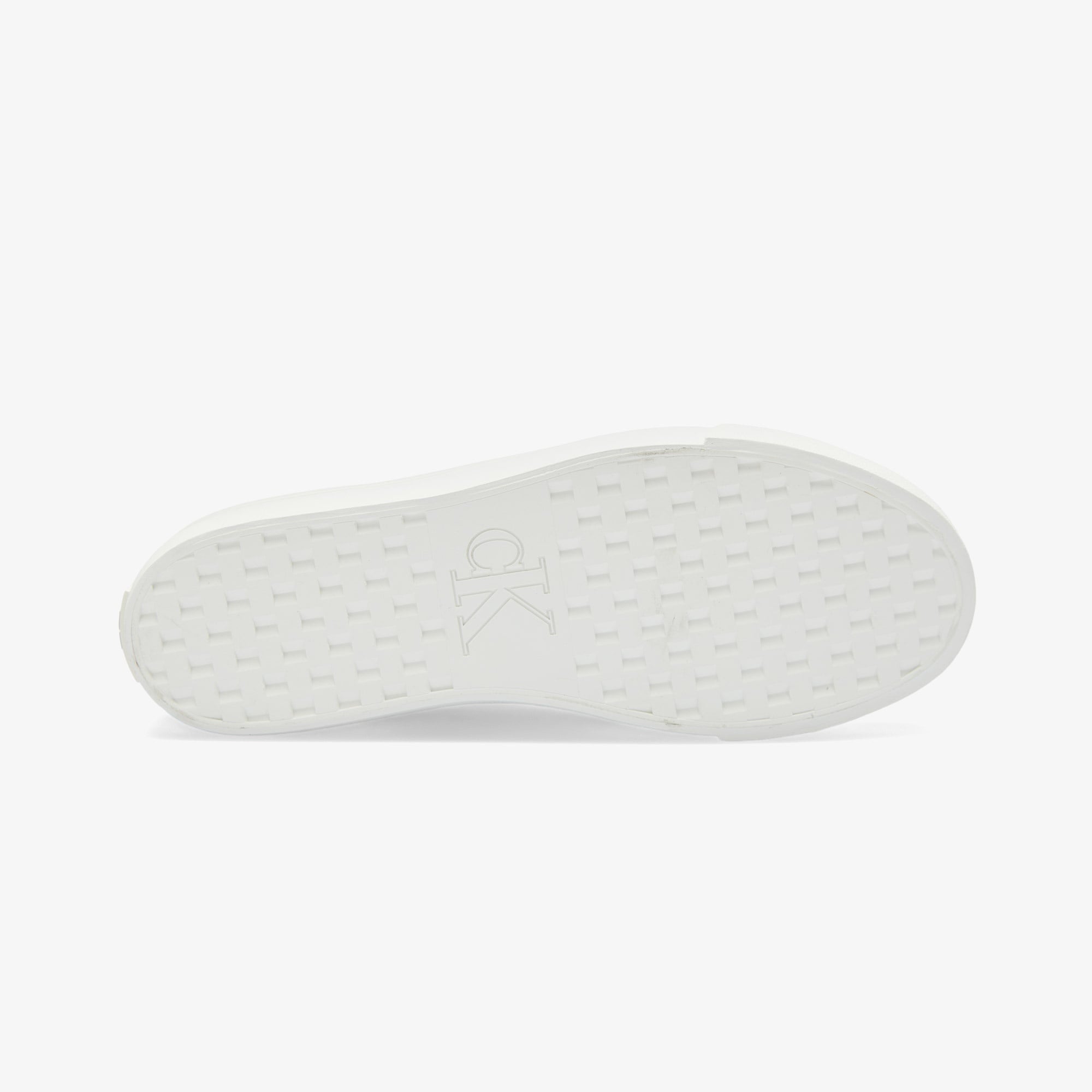 Calvin Klein Flat Jacquard Kadın Bej Sneaker