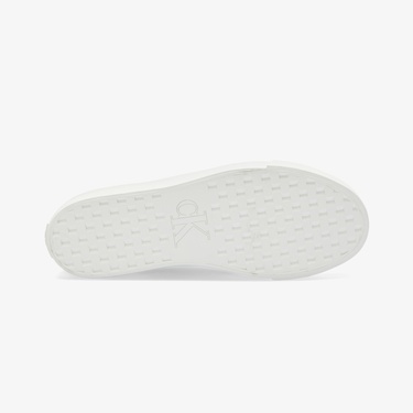  Calvin Klein Flat Jacquard Kadın Bej Sneaker
