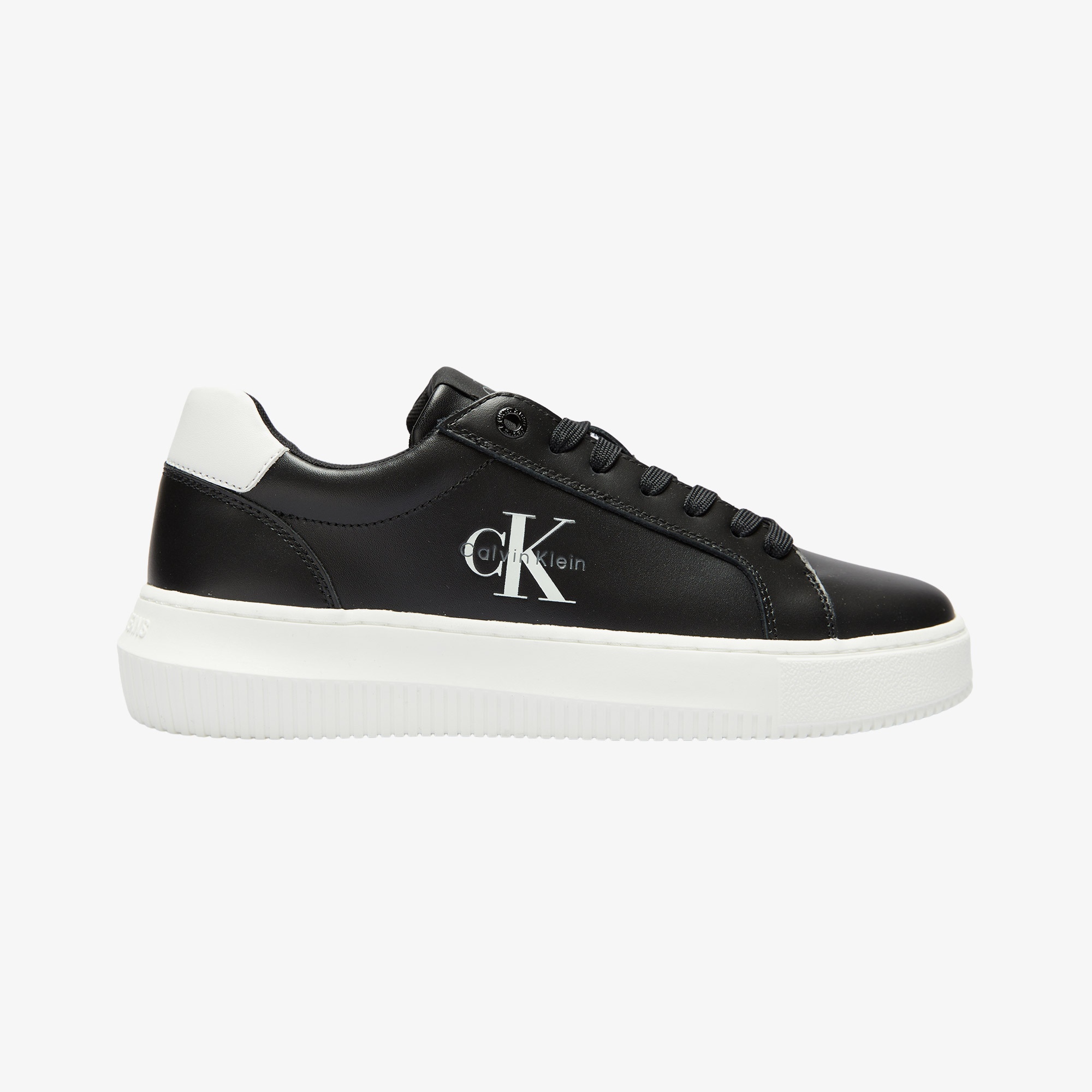 Calvin Klein Chunky Cupsole Mono Kadın Siyah Sneaker