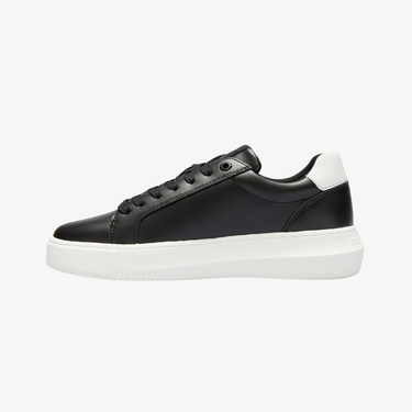  Calvin Klein Chunky Cupsole Mono Kadın Siyah Sneaker