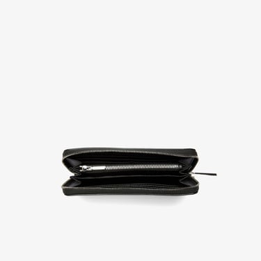  Calvin Klein Re-Lock Large Zip Around Kadın Siyah Cüzdan