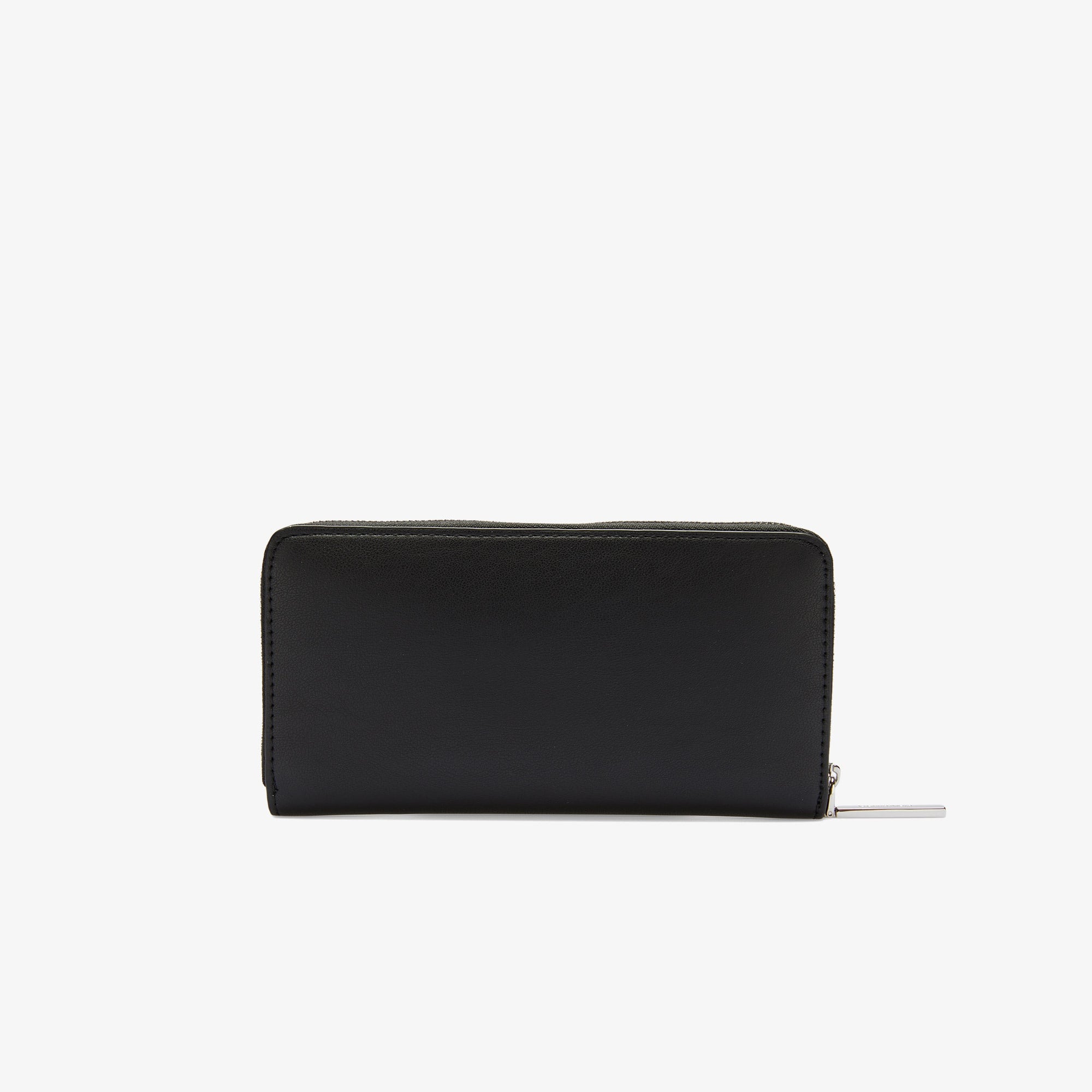 Calvin Klein Re-Lock Large Zip Around Kadın Siyah Cüzdan