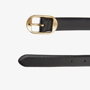  Calvin Klein Forged Pin Kadın Siyah Kemer