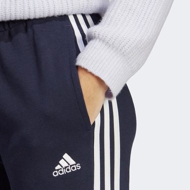  adidas Essential 3 Striped Kadın Lacivert Günlük Eşofman Altı