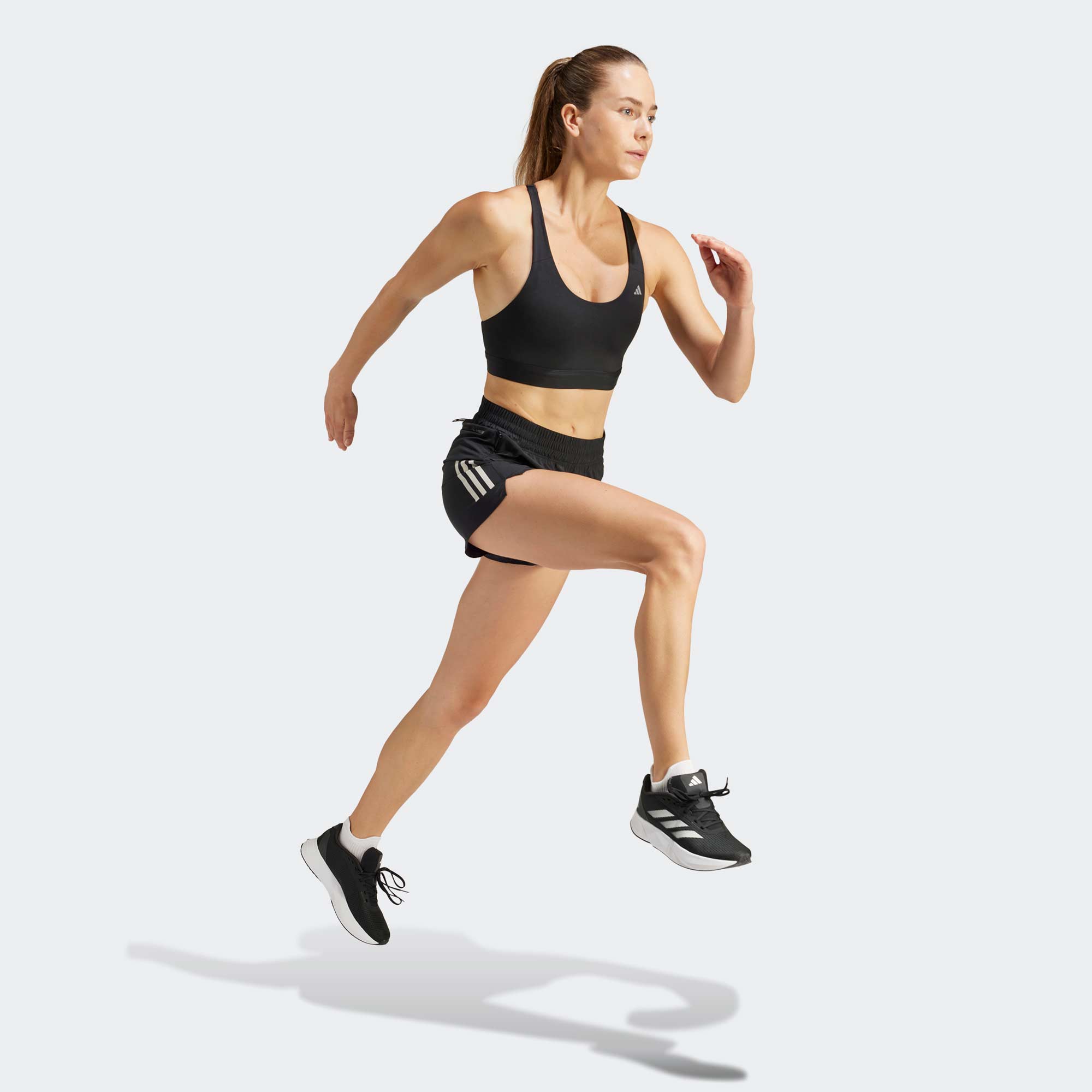  adidas Own The Run Kadın Siyah Koşu Şortu