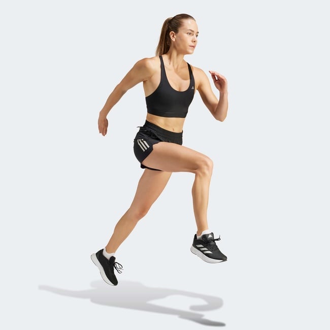  adidas Own The Run Kadın Siyah Koşu Şortu