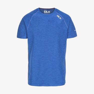  Trespass Cooper Dlx Active Erkek Mavi Antrenman T-Shirt
