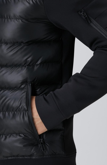  Network Erkek N-Tech Siyah Kapüşonlu Puffer Mont