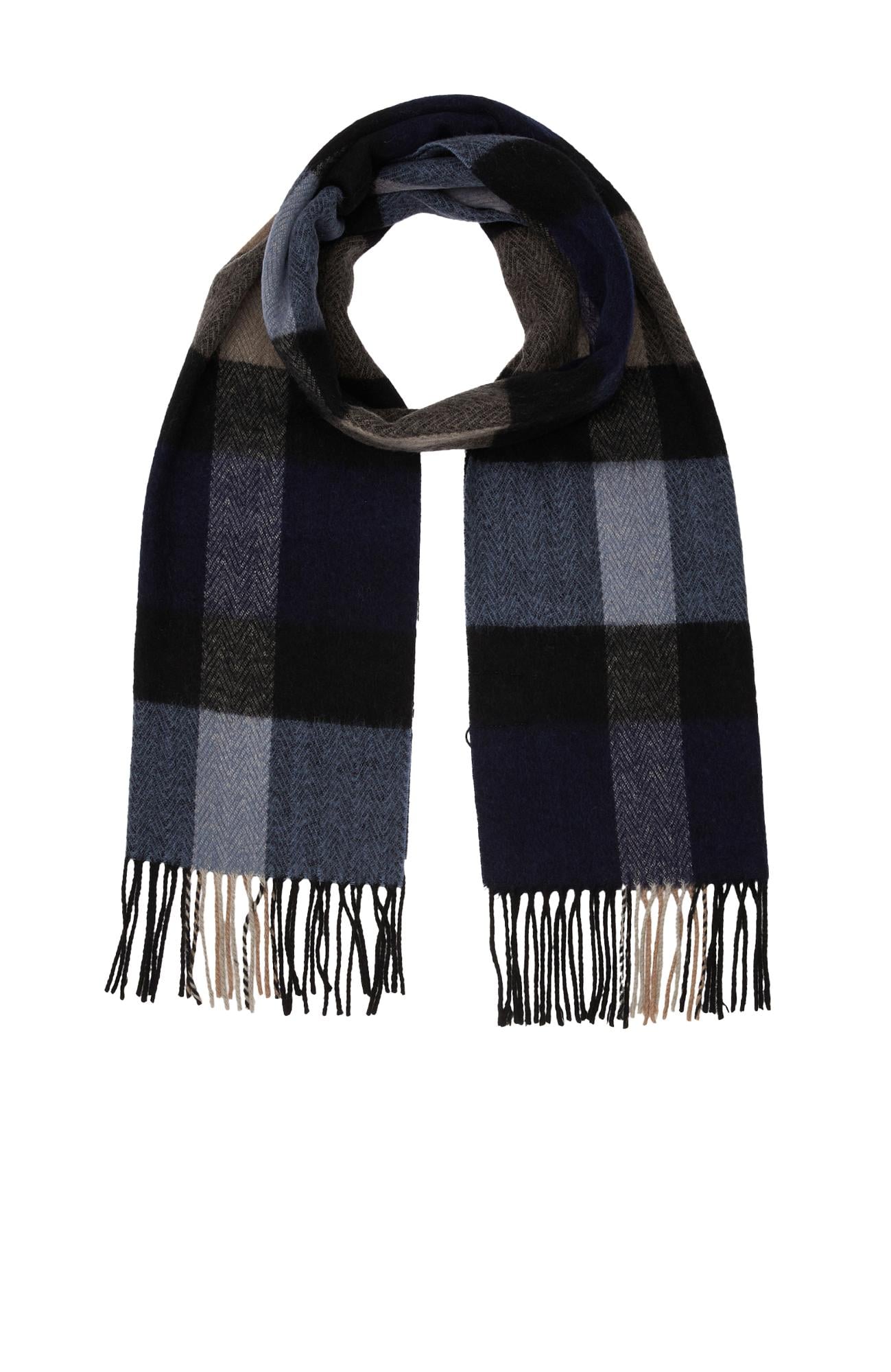  Network Erkek Siyah Yün Atkı