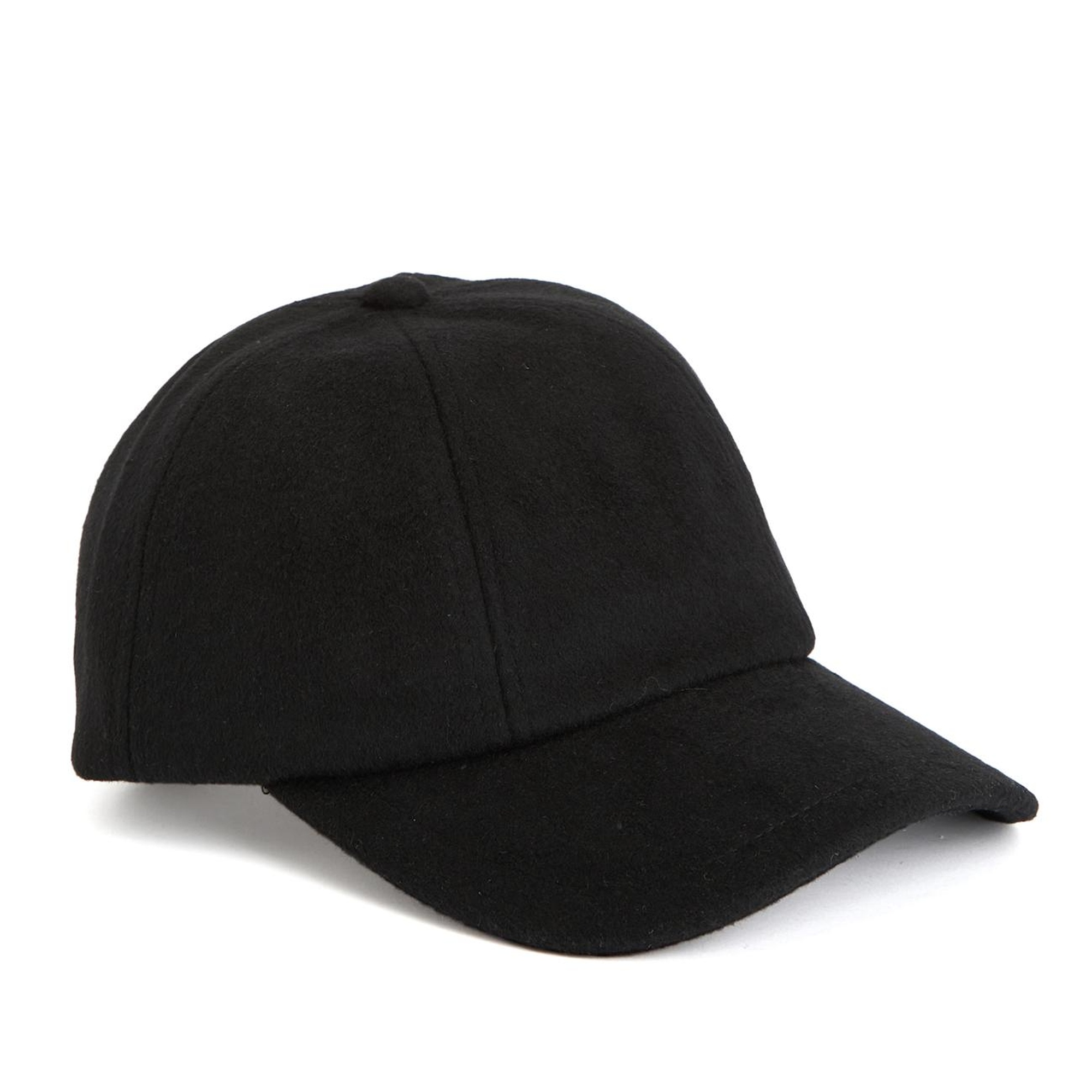 Network Erkek Siyah Yün Karışımlı Cap Şapka