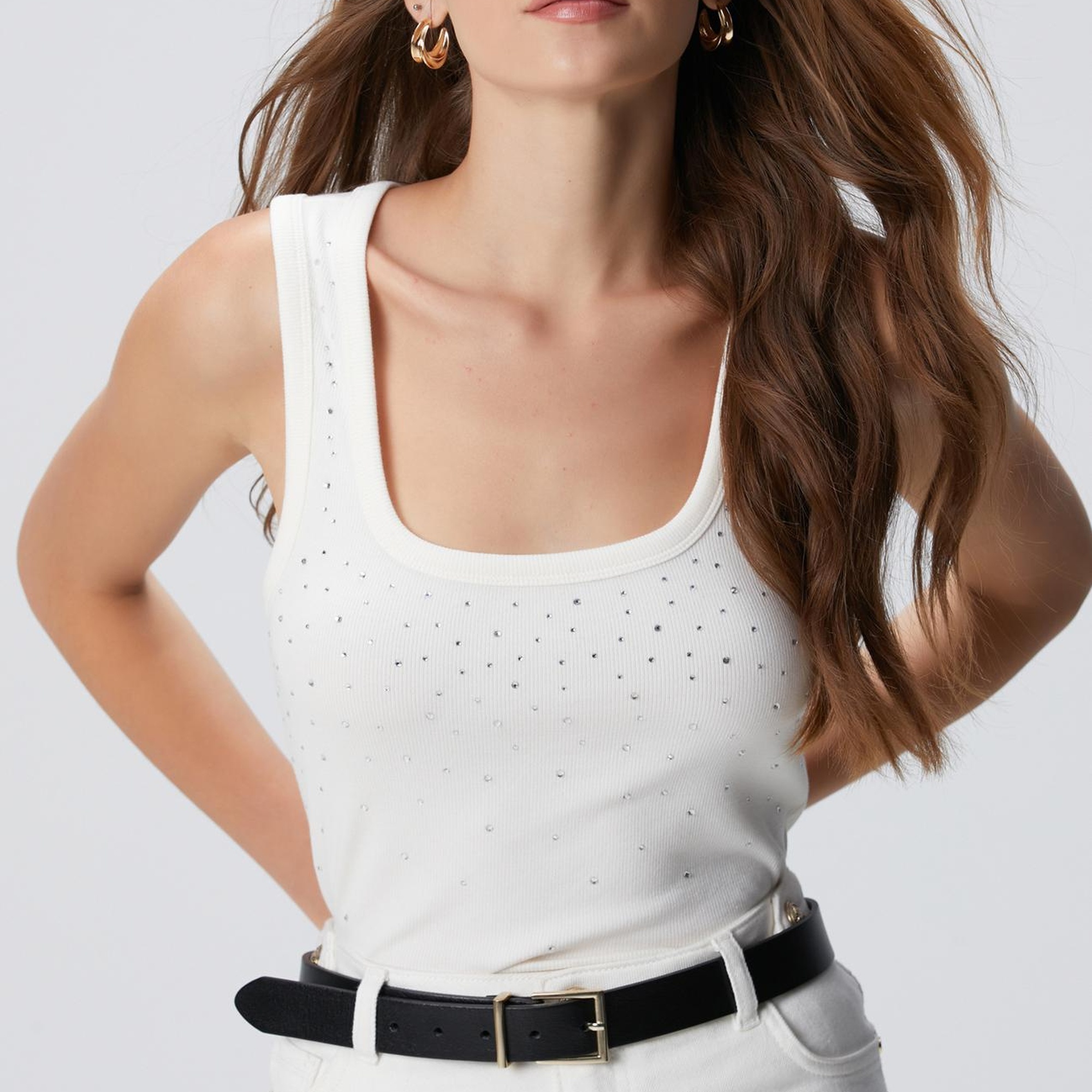 Network Kadın Kırık Beyaz Atlet