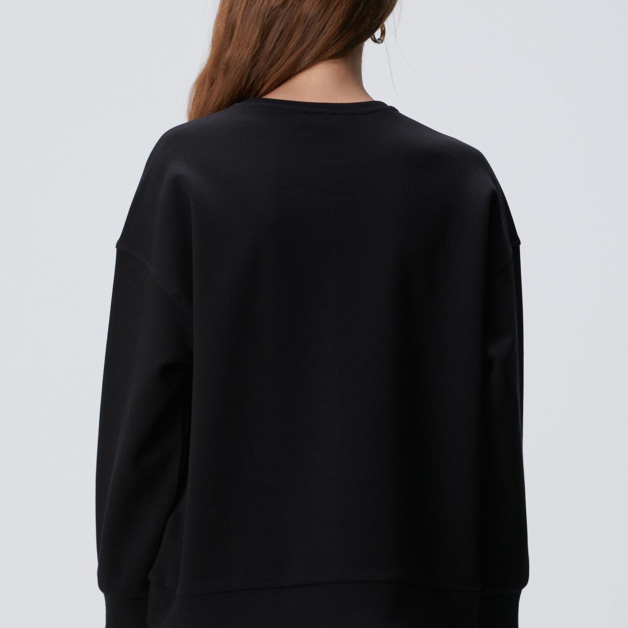 Network Kadın Siyah Sweatshirt