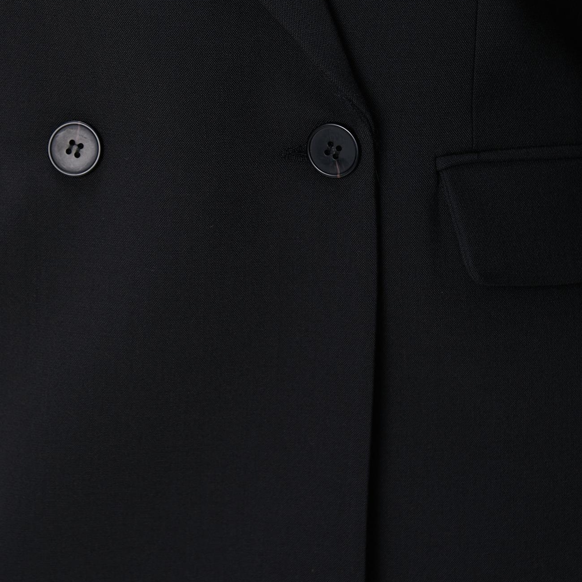 Network Kadın Siyah Yün Karışımlı Ceket