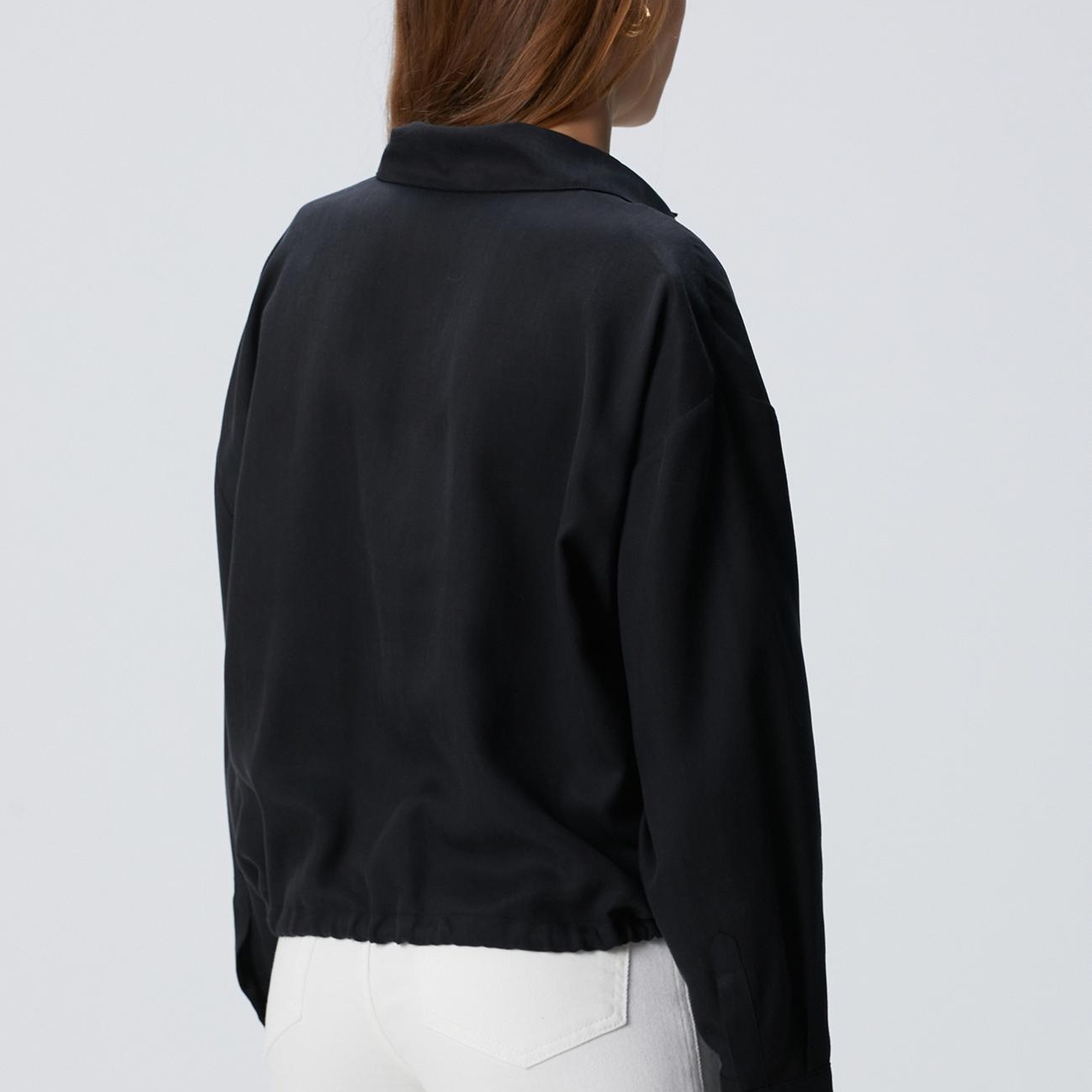 Network Kadın Siyah Gömlek