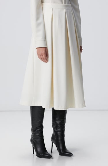  Network Kadın Kırık Beyaz Etek