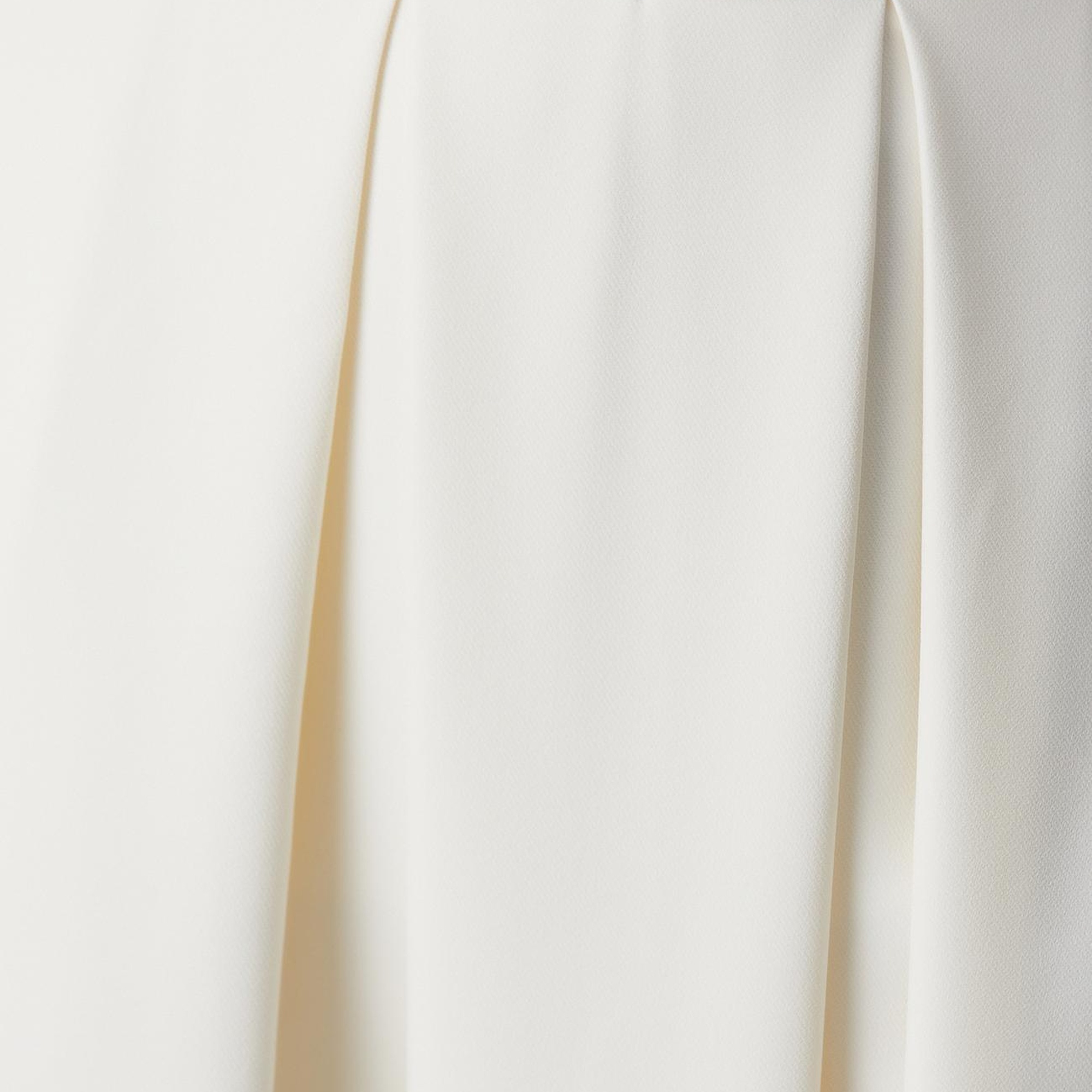 Network Kadın Kırık Beyaz Pileli Midi Boy Etek