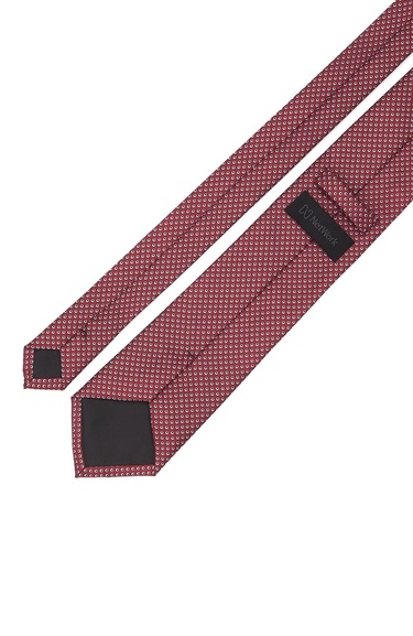  Network Erkek Bordo Desenli Kravat