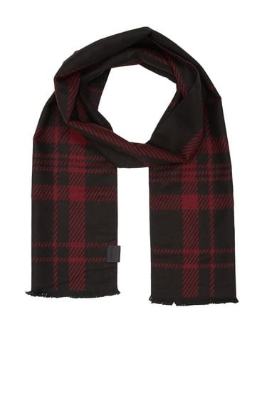  Network Erkek Bordo Desenli Atkı