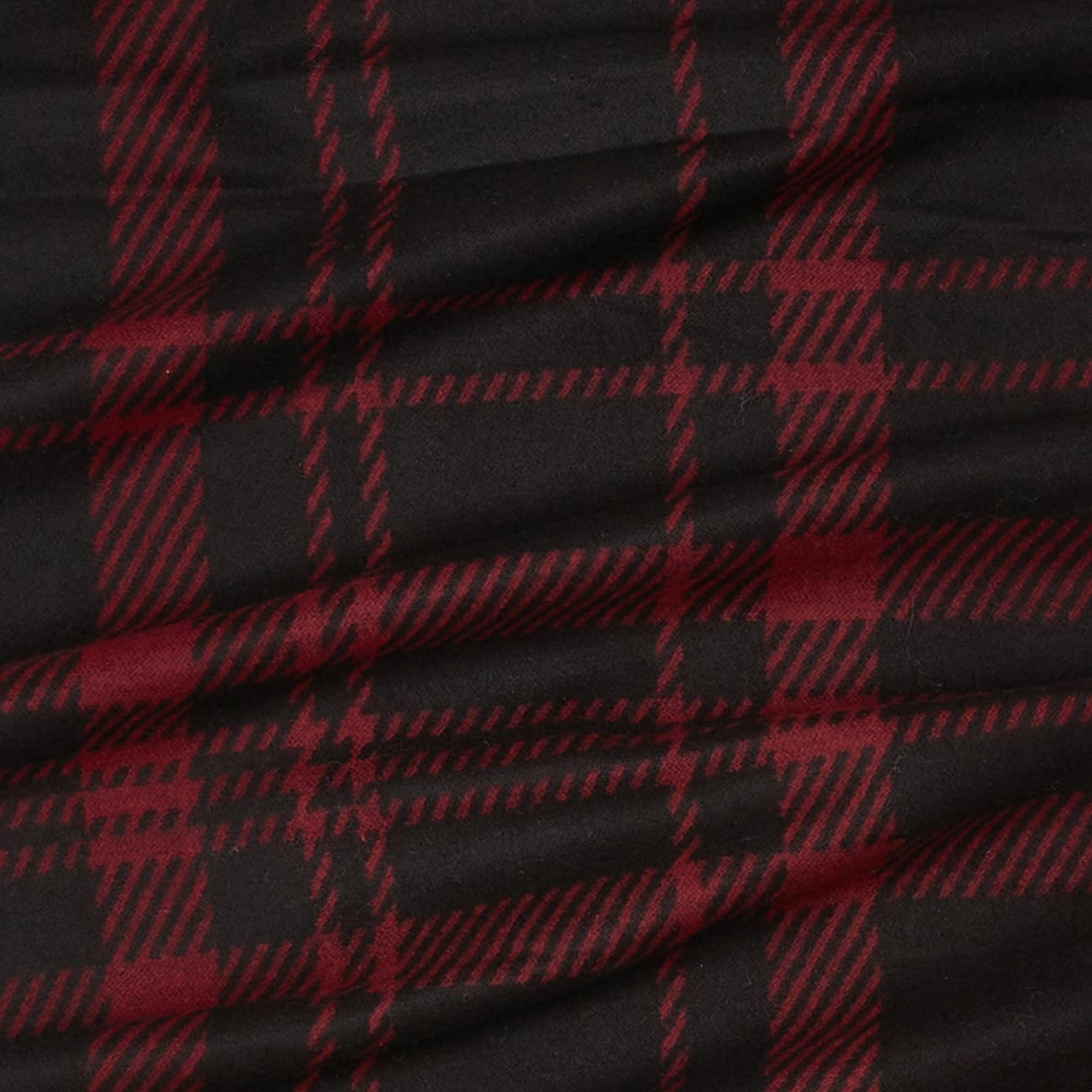 Network Erkek Bordo Desenli Atkı