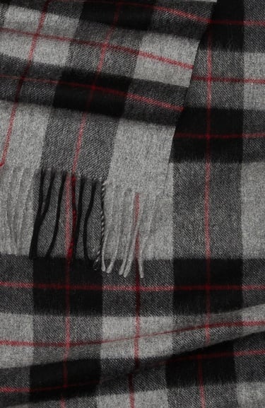  Network Erkek Gri Yün Atkı