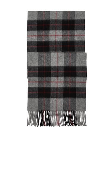  Network Erkek Gri Yün Atkı