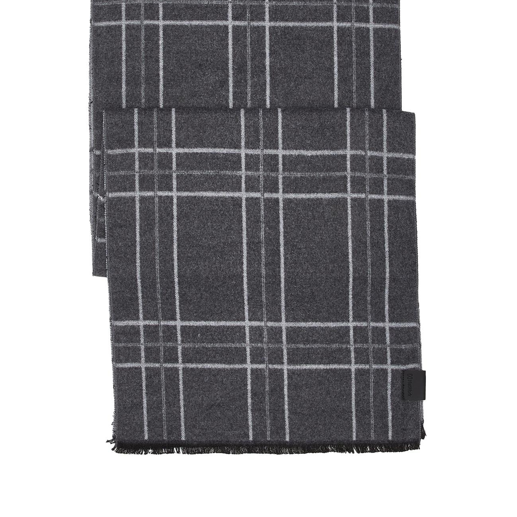 Network Erkek Siyah Desenli Atkı