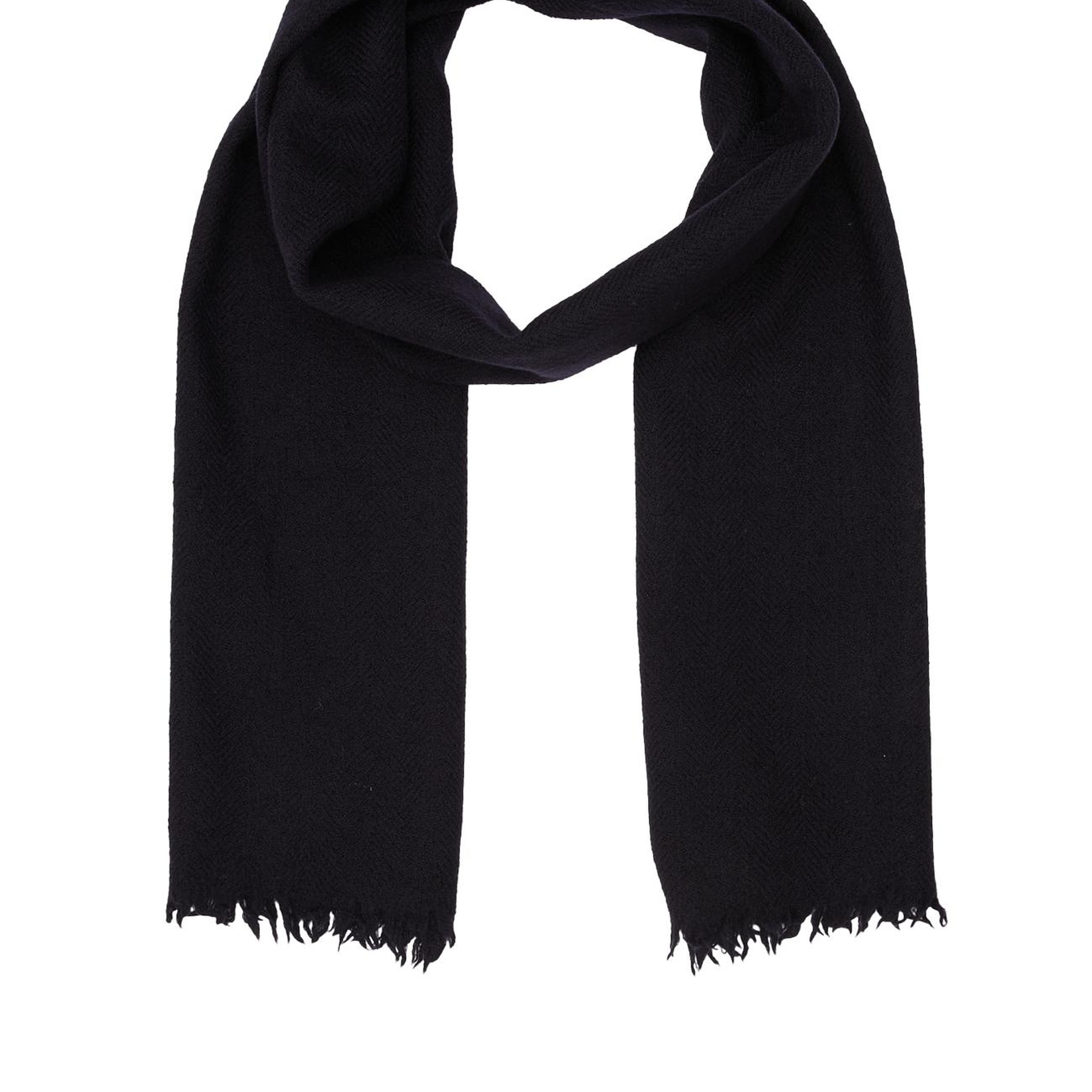 Network Erkek Lacivert Yün Atkı